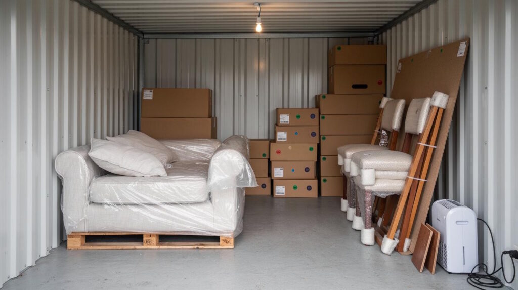 Comment protéger ses meubles dans un box de stockage ?